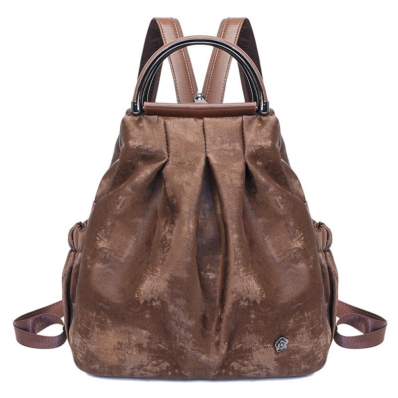 Damen Multifunktionaler Lässiger Hand-Rucksack Vielseitige Einzel-Schulter Crossbody-Tasche Reisetasche