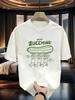 Funny Zucchini Cartoon Graphic Tee - Quirky Crew Neck Shirt, Super Comfortable, Perfect for Summer - Great Birthday Gift for Food Lovers And Vegetable