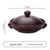 San Jiaolong Ceramic Shallow Clay Pot