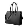 HurBer Women's Tote Bag, 2-Way HandbagShoulder Bag, Business Bag, Formal Bag, Solid Color, Large Capacity, A4 Size, PU Leather, Simple Design,