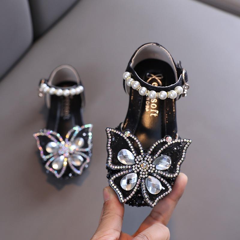 Spring/Autumn New Arrival Korean Style Girls’ Small/Middle/Large Child Princess Casual Single Shoes Performance Shoes Girls’ Leather Shoes Dance