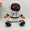 Roblox Foltyn Family Plush Plaything White Hooded Stuffed Figure Game Peripheral Soft Plush Doll Gift For Kids Game Fans Room Decor