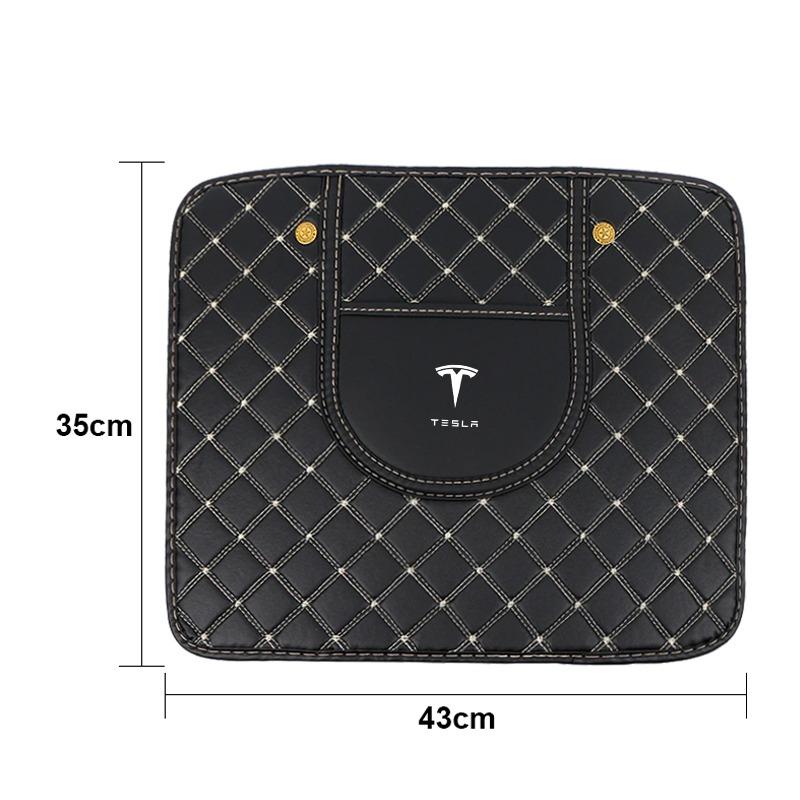 Protector Anti-Kick pentru Mașină Interior Piele Auto Scaun Spătar Protecție Pad Anti Zgârieturi Pentru Tesla Model S Model X Model Y Model 3 Roadster SpaceX