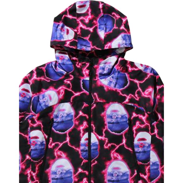 Bape Lightning Hoodie Jacket 0ZXJKM140005F