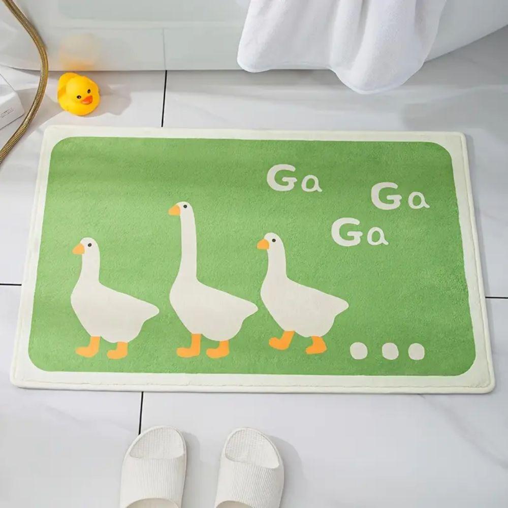 Kartonnen Eendenkleed Huisdecoratie, Eenvoudig Patroon, Zacht En Absorberend, Entree Deur, Badkamer Antislip, Duurzaam Vloerkleed