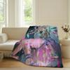 Anime Needy Streamer Overload Blanket For Sofa Office Bed Plane Travel Sleep Read Relax Camping Soft And Warm