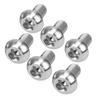 6pcsbox M5x10mm Titanium Alloy Bolts Bike Bicycle Brake Rotor Disc T25 Bolts ScrewsSilver