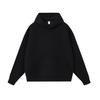 Męska bluza z kapturem Air Layer 400G, gładka, luźny krój, oversize, z polaru, z obniżonym ramieniem