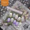 Tomoni Ins Fresh Shell Nail Stickers - Early Spring Huasu Style