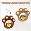 Cat Paw Doorbell Japanese Room Decor Outdoor Wind Chimes Wall Hanging Pendants Accessorie Wind Music Bell Christmas Decoration