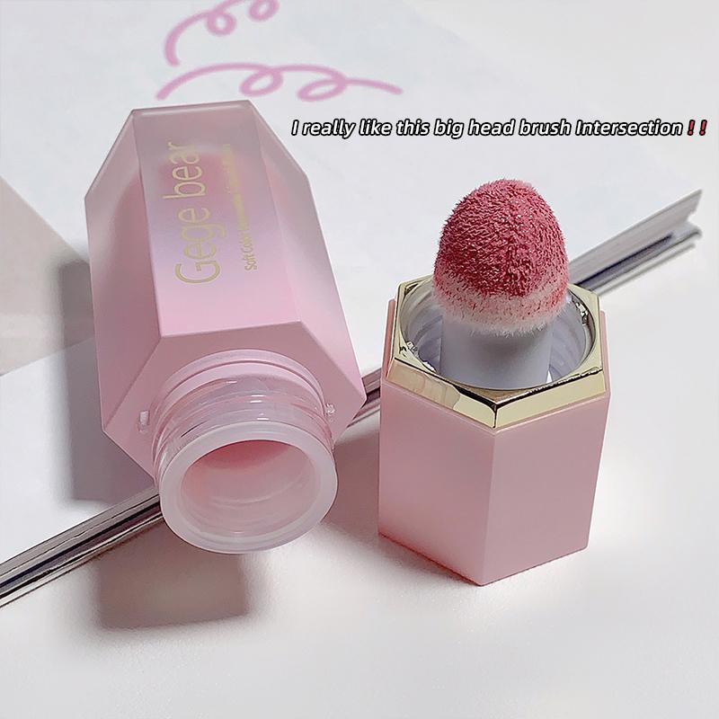GEGE BEAR Šķidrais vaigu sārtuma krēms 6 krāsas Smooth Velvet Matte Pink Blusher