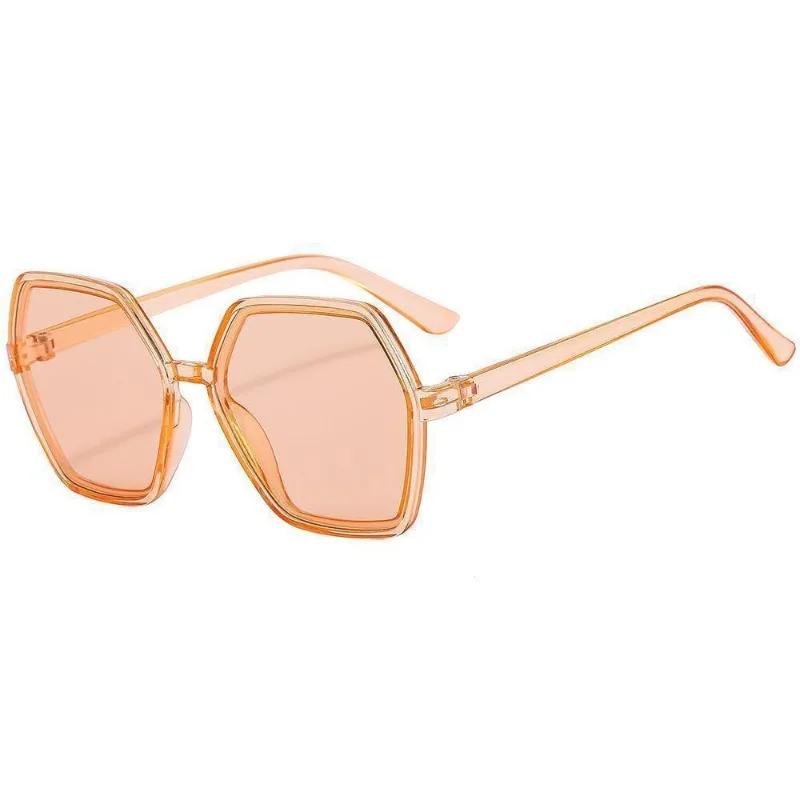 New Large Frame Polygon Sunglasses Women Designer Fashion UV400 Sun Glasses Outdoor Shading Eyewear Oculos De Sol