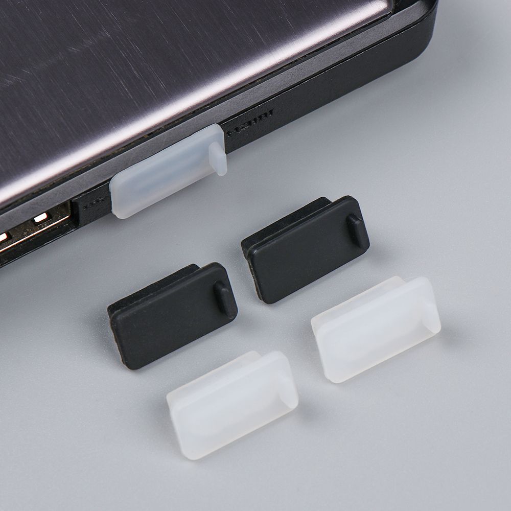 10 st Hållbar Slitstark Jack-gränssnitt HDMI Hona Port Silikonplugg Dammtät Kåpa Dammplugg