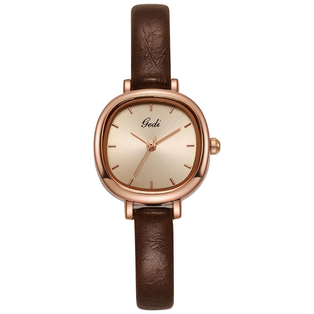 Ny klokke Dame Ins Stil Nisjedesign Retro Dame Dame Temperament Mote Klokke