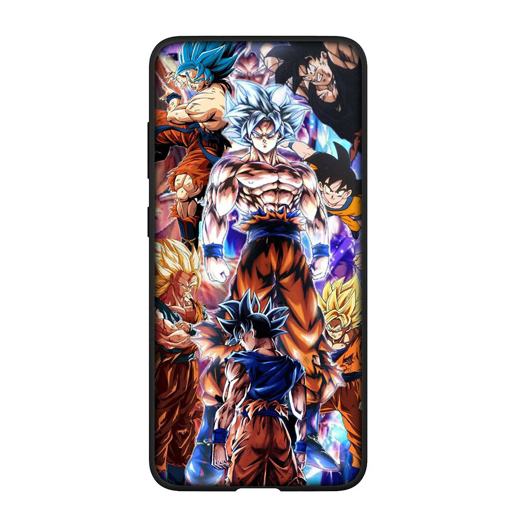 Coque pour iPhone 17 16 15 Plus Xiaomi Poco F8 F7 X7 X6 M8 C85 C75 C71 Redmi Note 14 12 11 13 Pro Max 14C 13C 15C Fond d'écran Dragon Ball Goku DragonBall