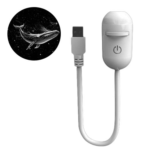 Yıldızlı Gökyüzü Projektör Lambası Dokunmatik Kontrollü Ayarlanabilir Parlaklıkta Gece Lambası USB Taşınabilir 2'si 1 Arada LED Gece Lambası Çocuk Odası Araba İçin