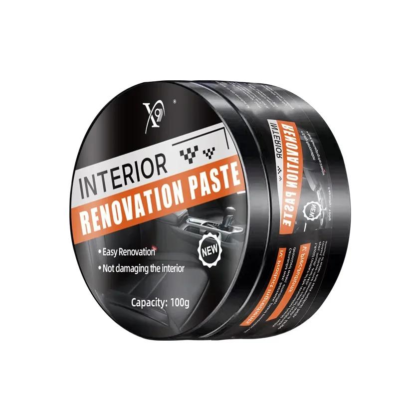 Crystal Clear Car Plastic Restorer-Automotive Interior & Panel Renewal Wax Coating Agent Car Wax Car Wax Polish
