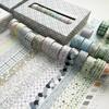 30 Roll Mix Washi Tape Set Természet színű Papír Ragasztó Maszkoló Szalagok Album Napló Dekorációs matricák
