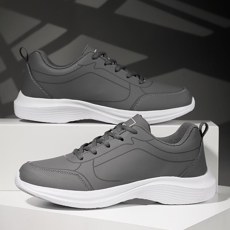 New Men Running Shoes Winter Warm Male Sneakers Anti-slip Breathable Men's Walking Shoes Lace Up Soft Casual Shoes Lightweight