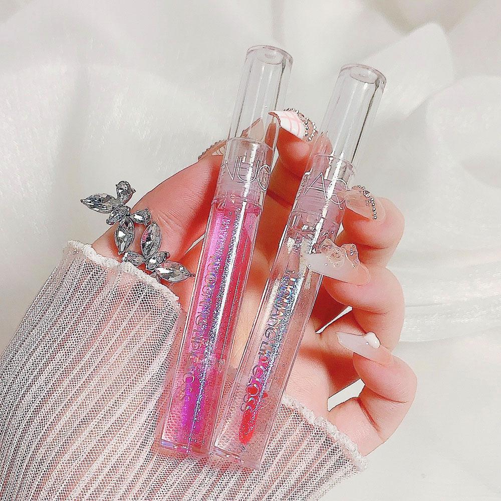 Glass Water Gloss Lip Gloss Rich Micro Shine Moisturizing Toot Lip Gloss Mirror Lip Gloss Student Party Lip Balm