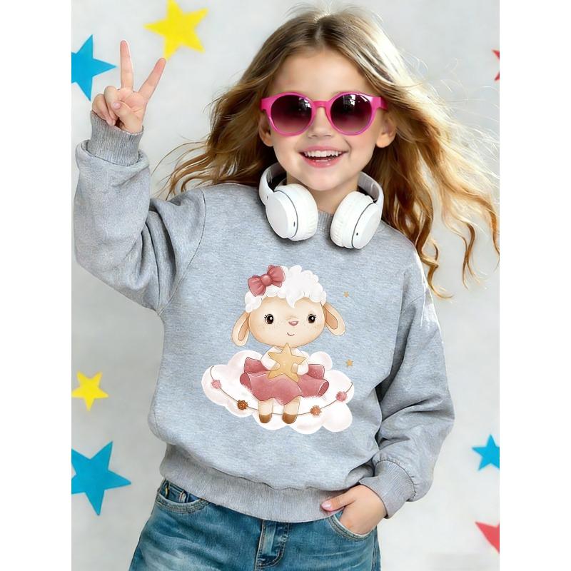 European sizes Cute and Fun Printed Pattern, Thin and Versatile Comfortable Round Neck Hoodie for 0-3 Year Old  Kids in , Suitable for Outdoor Wear