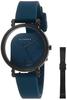 Watch IMPERFECT ANGLE Blue Black 32mm WIM20BK014W Navy [Class Fourteen] Girls' Women's