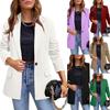 Women's 2024 Autumn/Winter Slim Suit Jacket for Commuting & Elegance