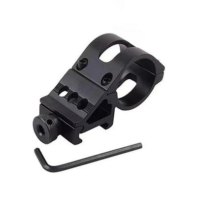25.4Mm/30Mm Flashlight Diagonal Arm Bracket Aluminum Alloy Flashlight Tube Clamp