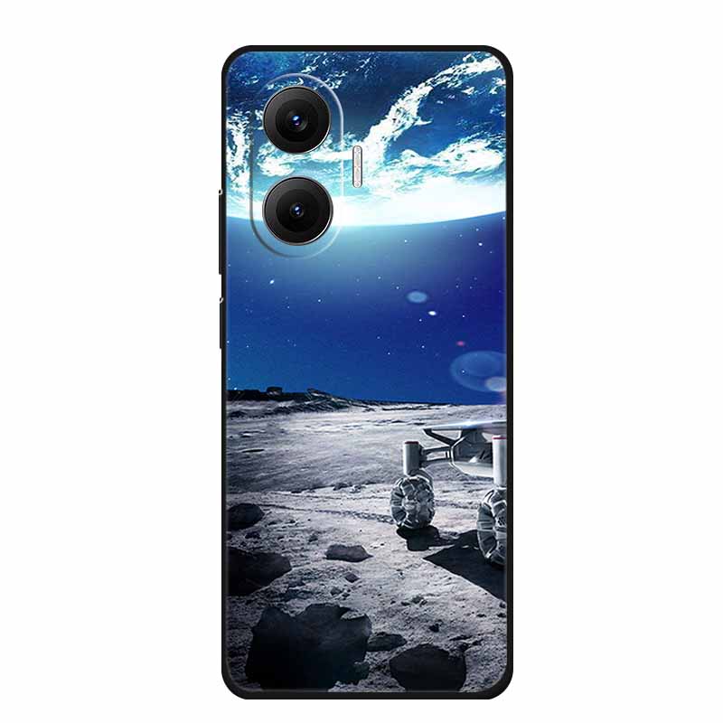Phone Case For Redmi Turbo 4 Pro 5G Back Cover Case Black Silicone Soft Funda Para For Xiaomi Redmi Turbo 4 Pro Case Coque Shell