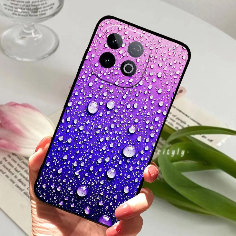 For Vivo IQOO Z10 Turbo Pro 5G Case Z10Turbo Fashion Paint Cover Soft TPU Silicon Fundas For VIVO Y300 GT 5G Phone Case Shell