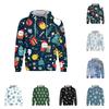 Men's Christmas Print Trendy -Lined Pullover Hoodie Long Sleeve Sweatshirt