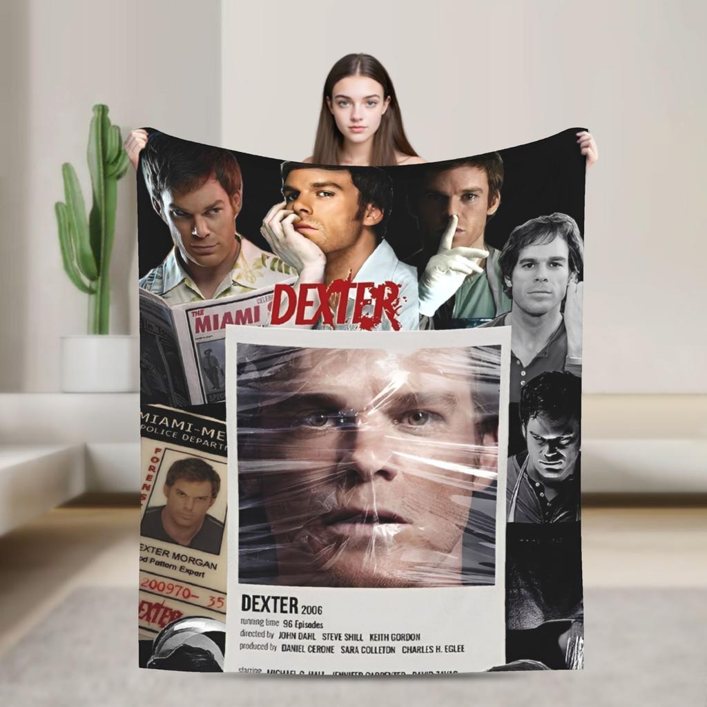 Dexter Weiche Warme Decke Kinder Plüsch Überwurf Decke Street Trend Sofa Sessel Flanell Bettdecke Schlafsofa Abdeckung