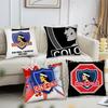 Club S-Social Y D-Deportivo Colo Pillow Case Square Pillow Bedroom Sofa Leisure Comfort CushionLiving Room Home Decoration 40X40