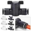 1Pcs Quick Joint Connector Pneumatic Valve Pipe Fitting Manual Ball Valve Durable Hand Valve