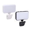 Portable LED Phone Light Adjustable Brightness Video Conference Lighting with Clip for Live Streaming Photography