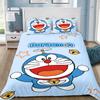 Cartoon D-Doraemons Duvet Cover Pillowcase 2/3pcs Bedding Set Adult Boy Girl Bedroom Decoration Children Gift Single Double