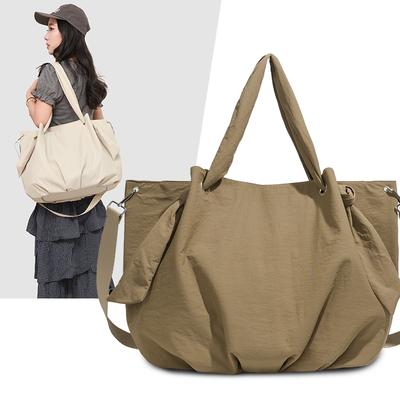 Women's Tote Bag Solid Color Lightweight Shoulder Bag