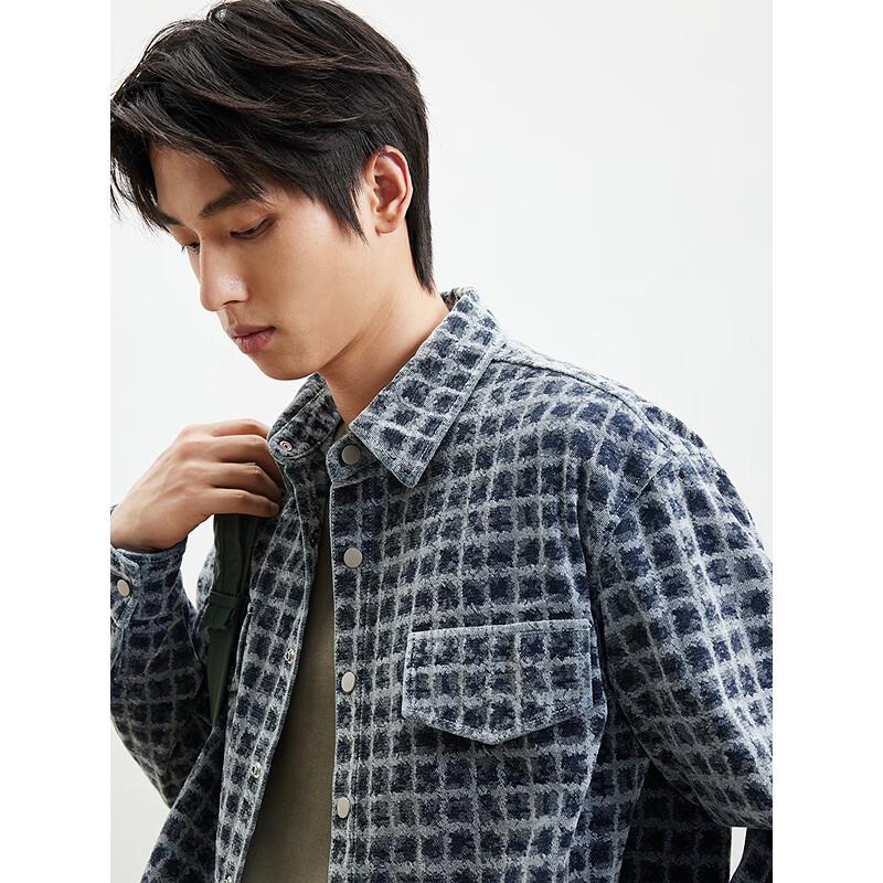 GXG Men's Long Sleeve Denim Shirt