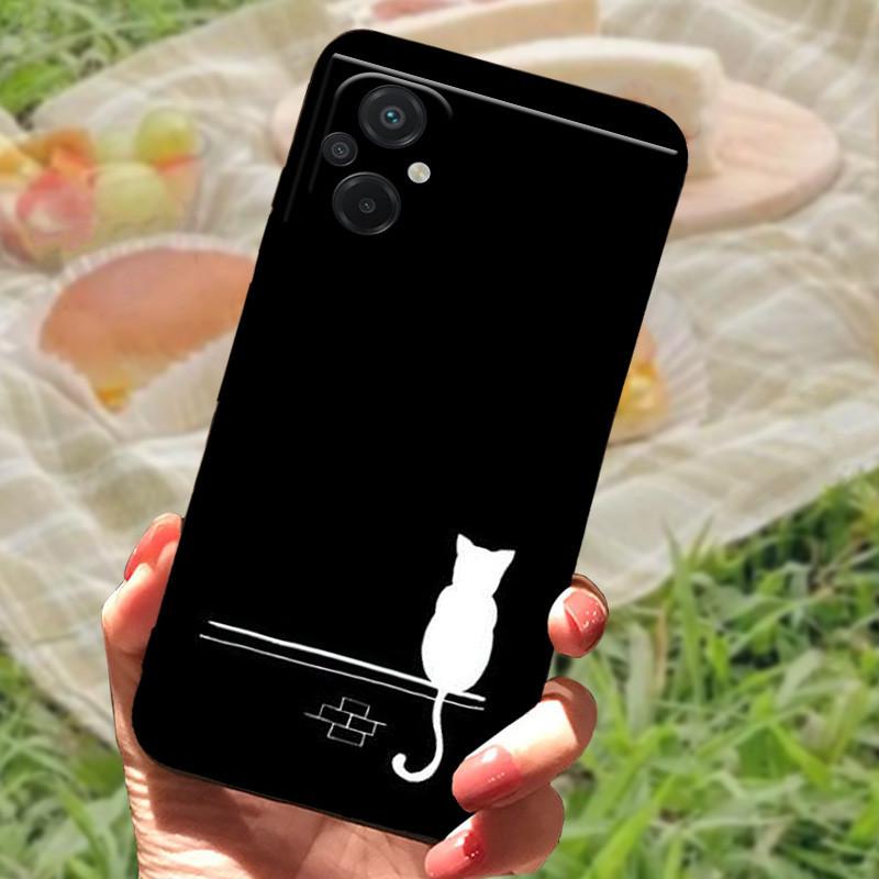 For Xiaomi Poco M5 4G Case Cover For Poco M4 5G Soft Silicone Black Bumper For Redmi Note 11R Shockproof Protective Funda Coque