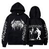 Ghostemane Hoodie med dubbelsidigt tryck