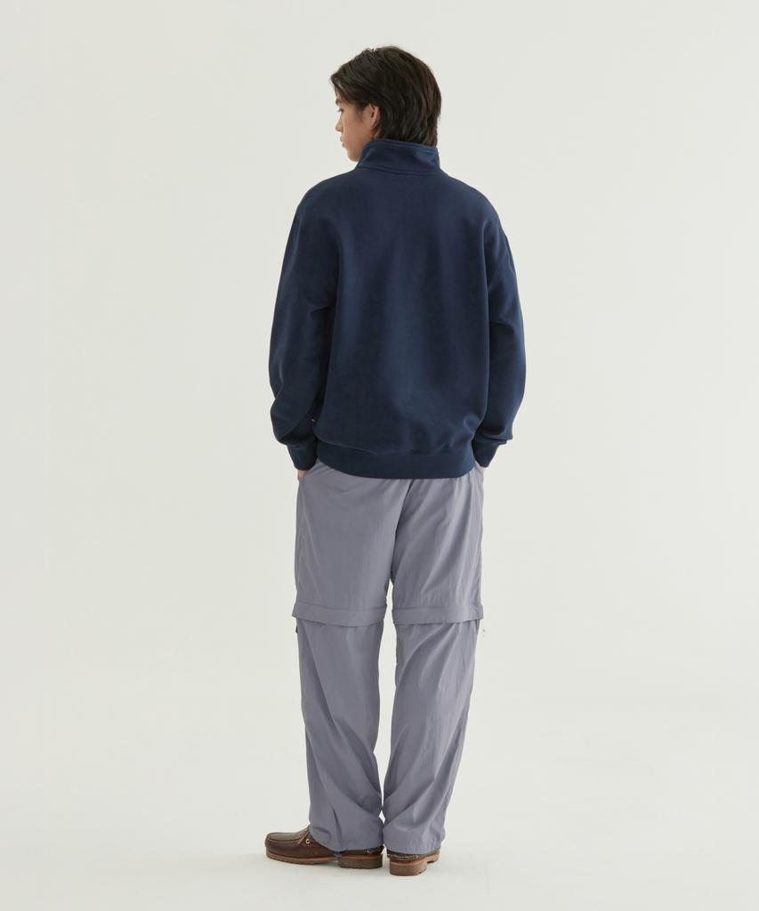 COVERNAT C Logo Half-Zip Sweatshirt Navy