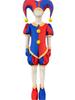 The Amazing Digital Circus Clowns Cosplay Costume Kids Adult Halloween Bodysuit Cosplay Suit 20CM Height Pomni Doll Soft Toy