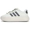 Grand Court Platform Elfenben Svart Damesneakers Krem IH2427