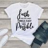 Stylish And Comfortable Women Summer Fashion Christian T-shirt Casual Plus Size