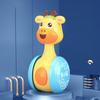 Animal Shape Slideable Tumbler Kids Interactive Educational Toy Gift for Children