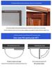 Hydraulic Silent Fireproof Automatic Door Closer with Non-Positioning Push-Pull Mechanism