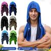 Quick-Dry Sports Cooling Towel & Sunscreen Hoodie for Gym, Beach, and Camping