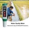 LCD Digital Display Household Water Test Pen Multifunction High Accuracy Water Quality Meter Waterproof 5-in-1 PH Tester