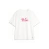 Li Ning X League Of Legends Collaboration Printed Letter Crew Neck Pullover Short Sleeve T-Shirt Unisex T-Shirt White AHSUA97-1