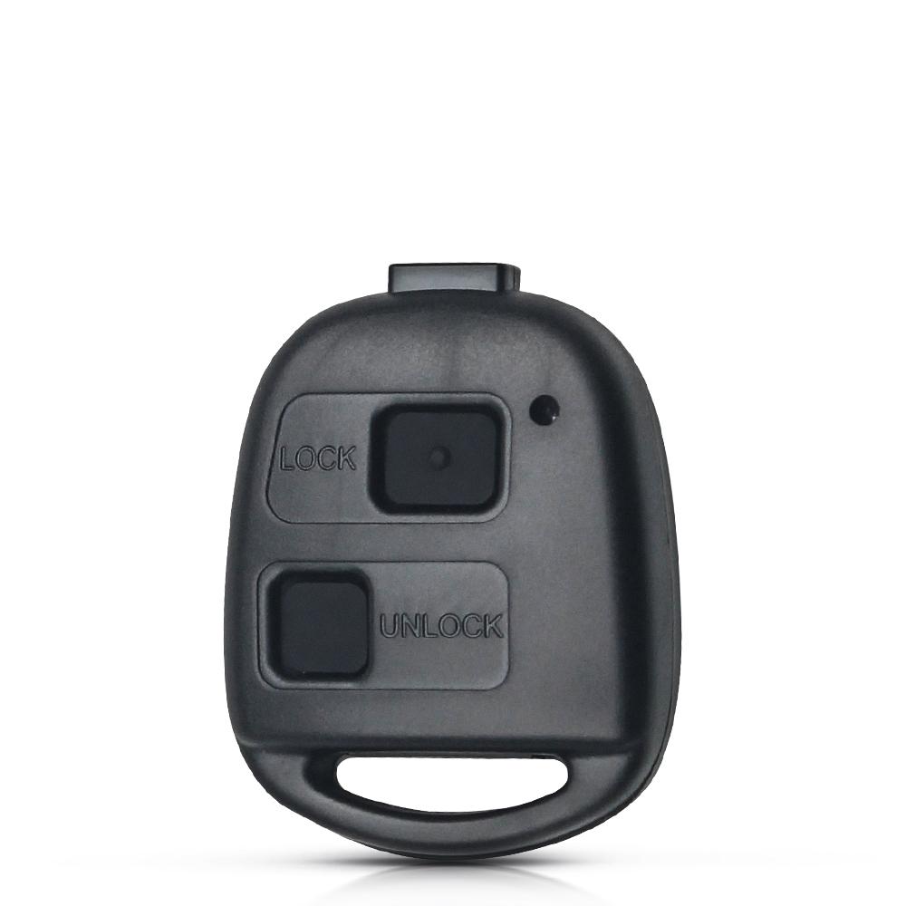 2/3Buttons Remote Smart Car Key Shell For Toyota Corolla Camry Rav4 Yaris Carina Avensis Land Cruiser Case Fob Cover